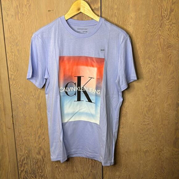 NWT Calvin Klein Jeans Mens T-Shirt Size XS - Picture 1 of 5
